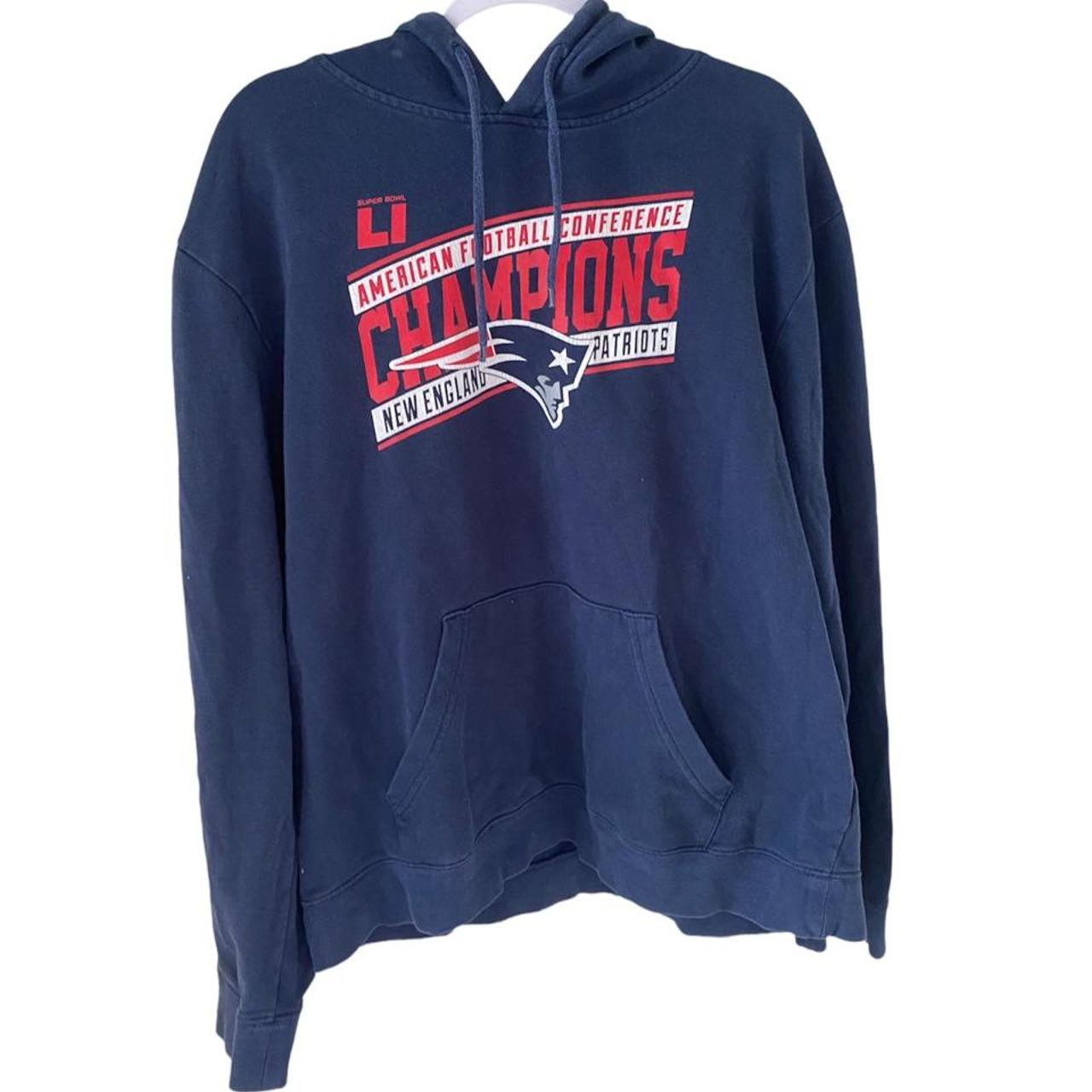 patriots super bowl champions hoodie / jacket / coat - Depop