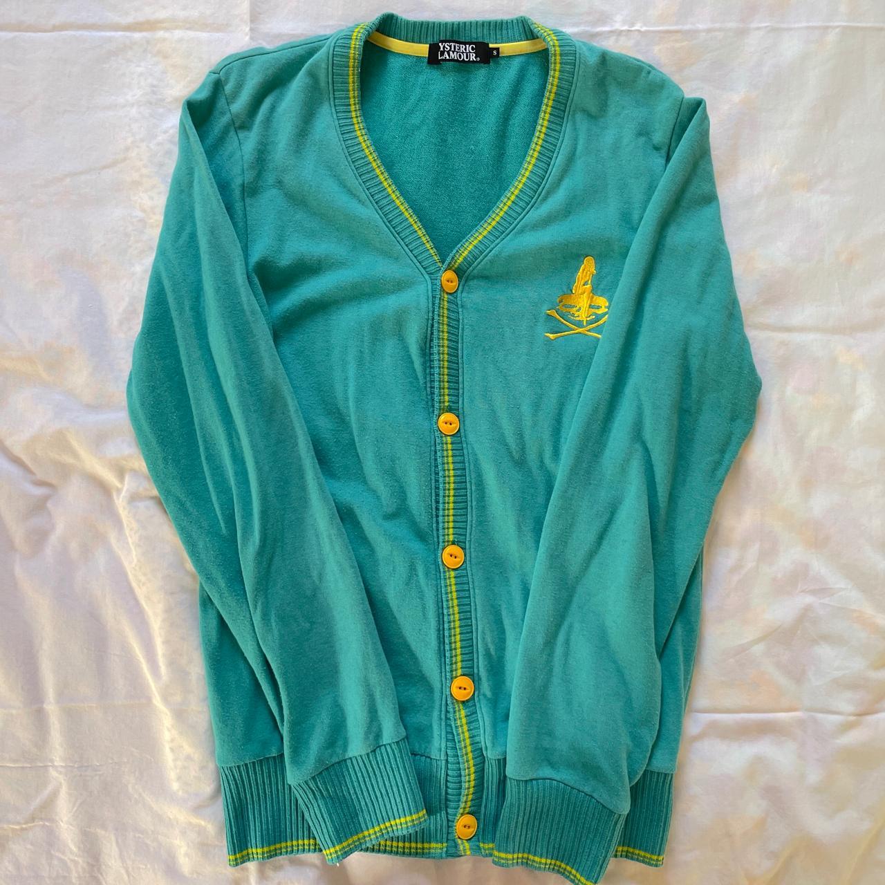 Hysteric Glamour cardigan. so dope. 𝕯𝖊𝖙𝖆𝖎𝖑𝖘 super