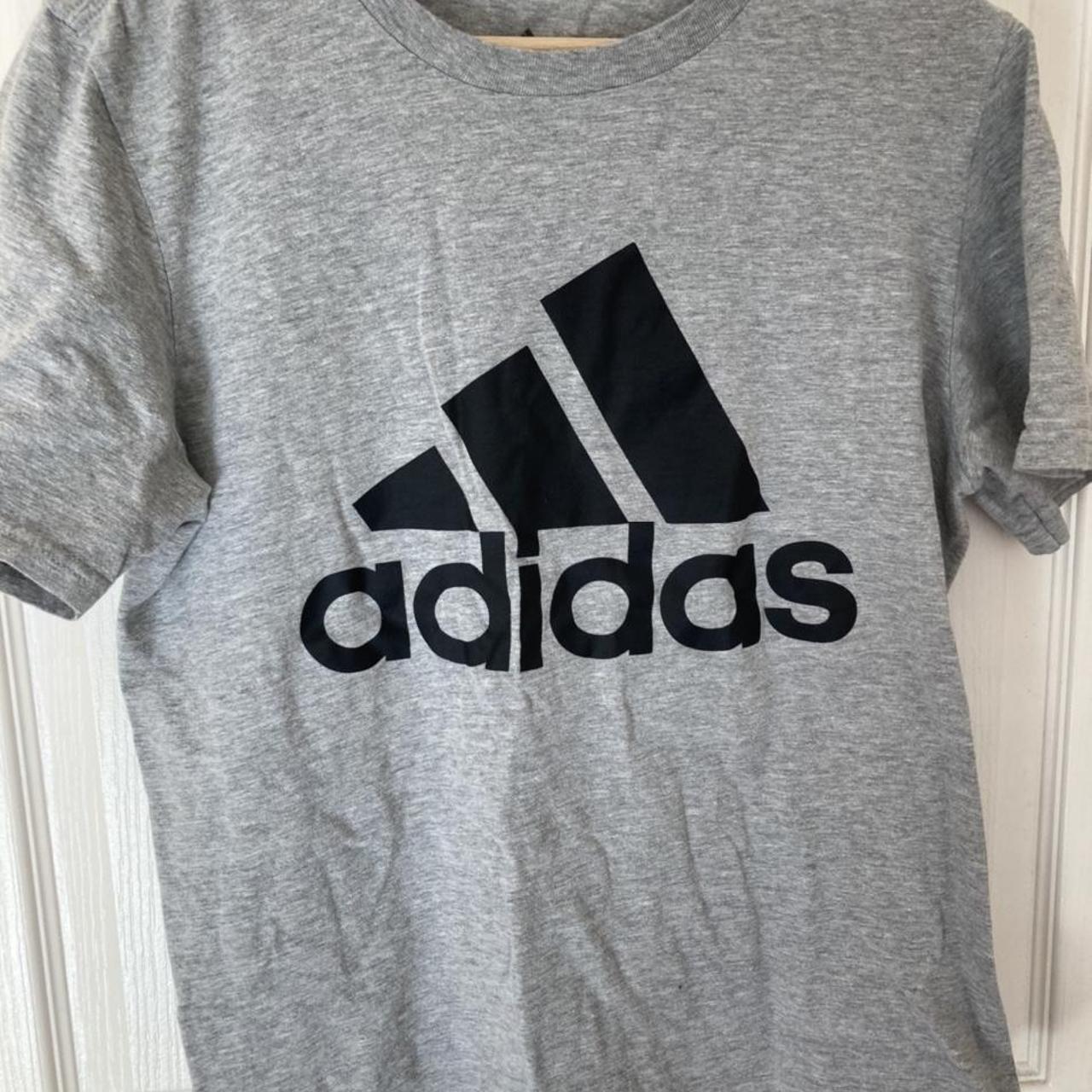 Adidas Men's Grey and Black | Depop