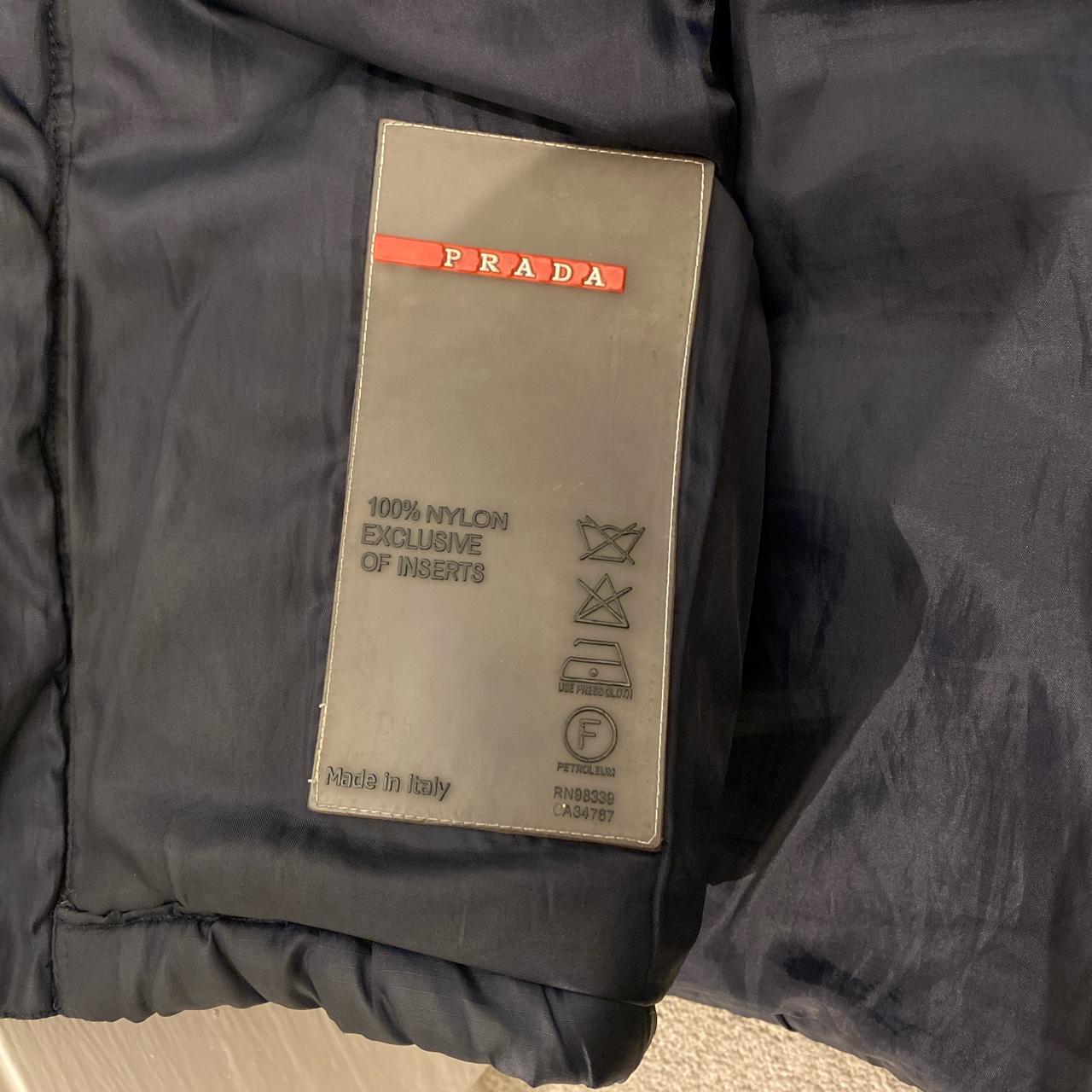 Super rare Prada 1999 puffer down jacket with sport...