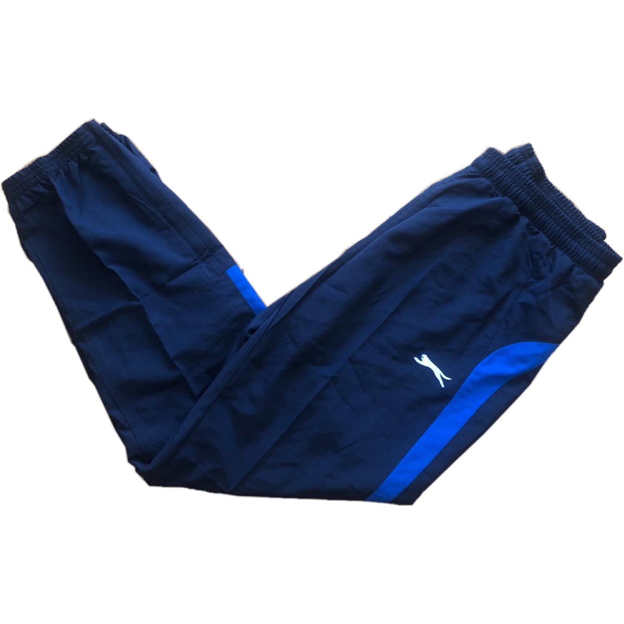 slazenger joggers blue