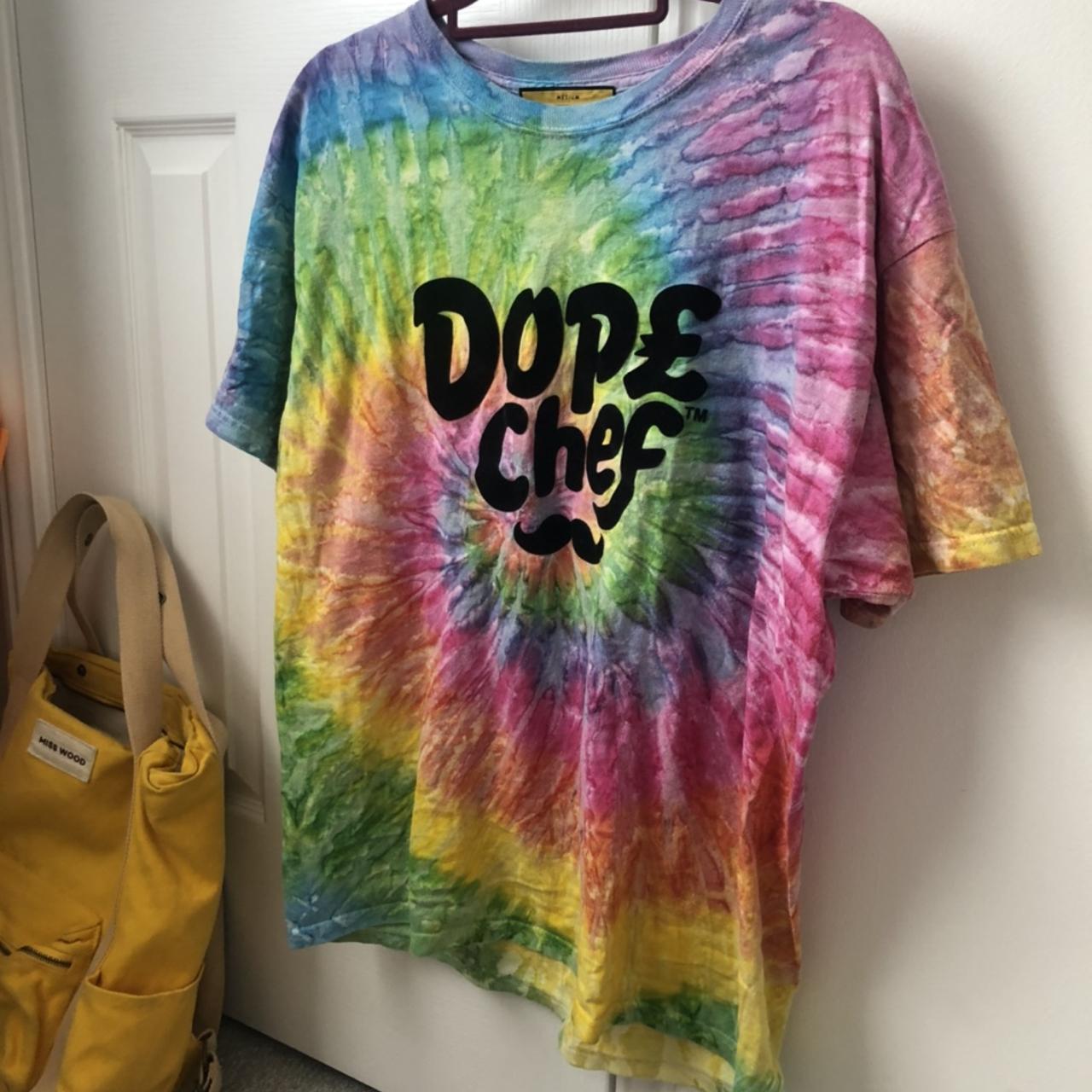 Dope chef outlet tie dye hoodie