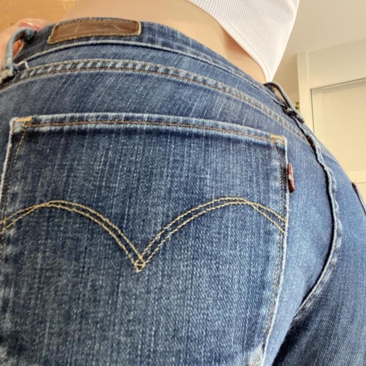 Vintage Levi’s low waisted jeans from the... Depop
