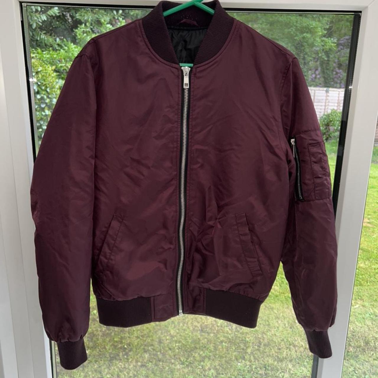 River Island Men's Purple and Pink Jacket | Depop