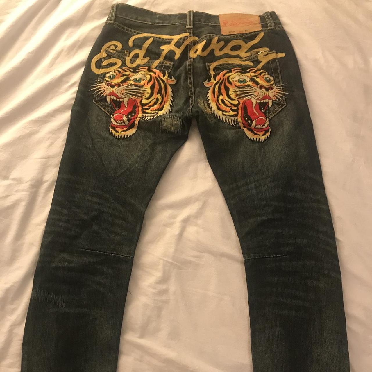 Vintage Ed Hardy Jeans 30/32 von 2009 In perfect... - Depop