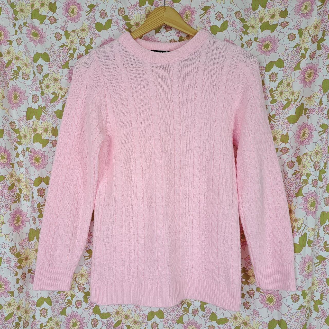 Women's Pink Jumper Depop