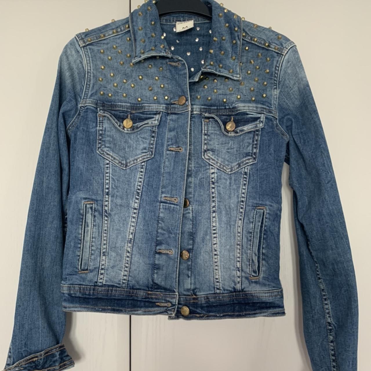 Zara trf cheap denim jacket