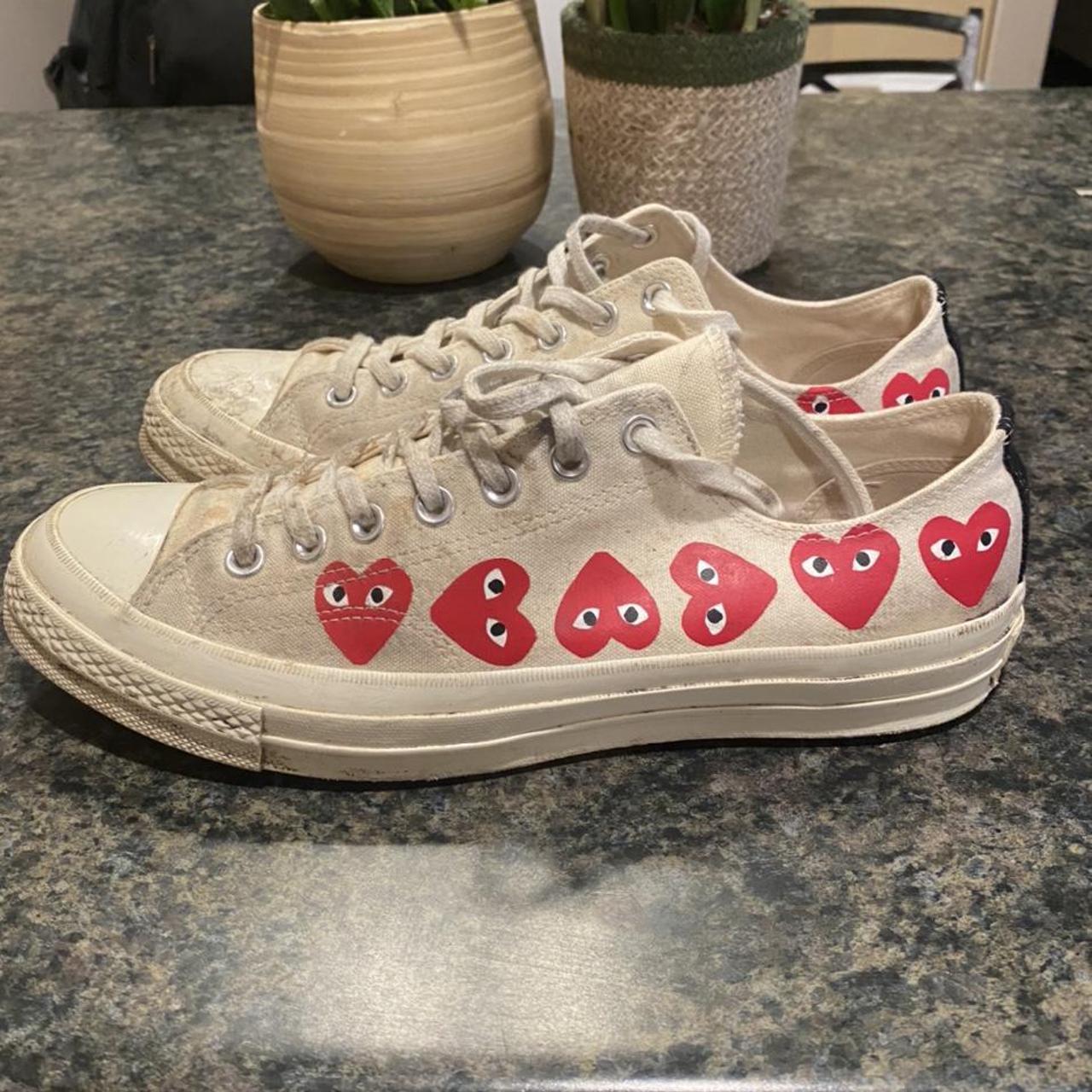 cdg converse fits