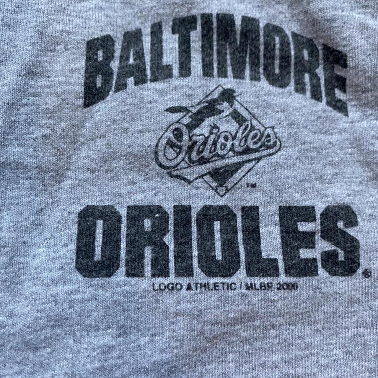 vintage y2k mlb baltimore orioles varsity styled - Depop