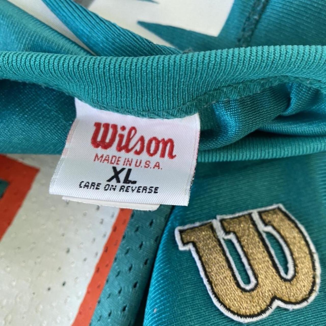 Vintage Wilson Dan Marino Dolphins Jersey XL 90s NFL Miami Football Made In  USA