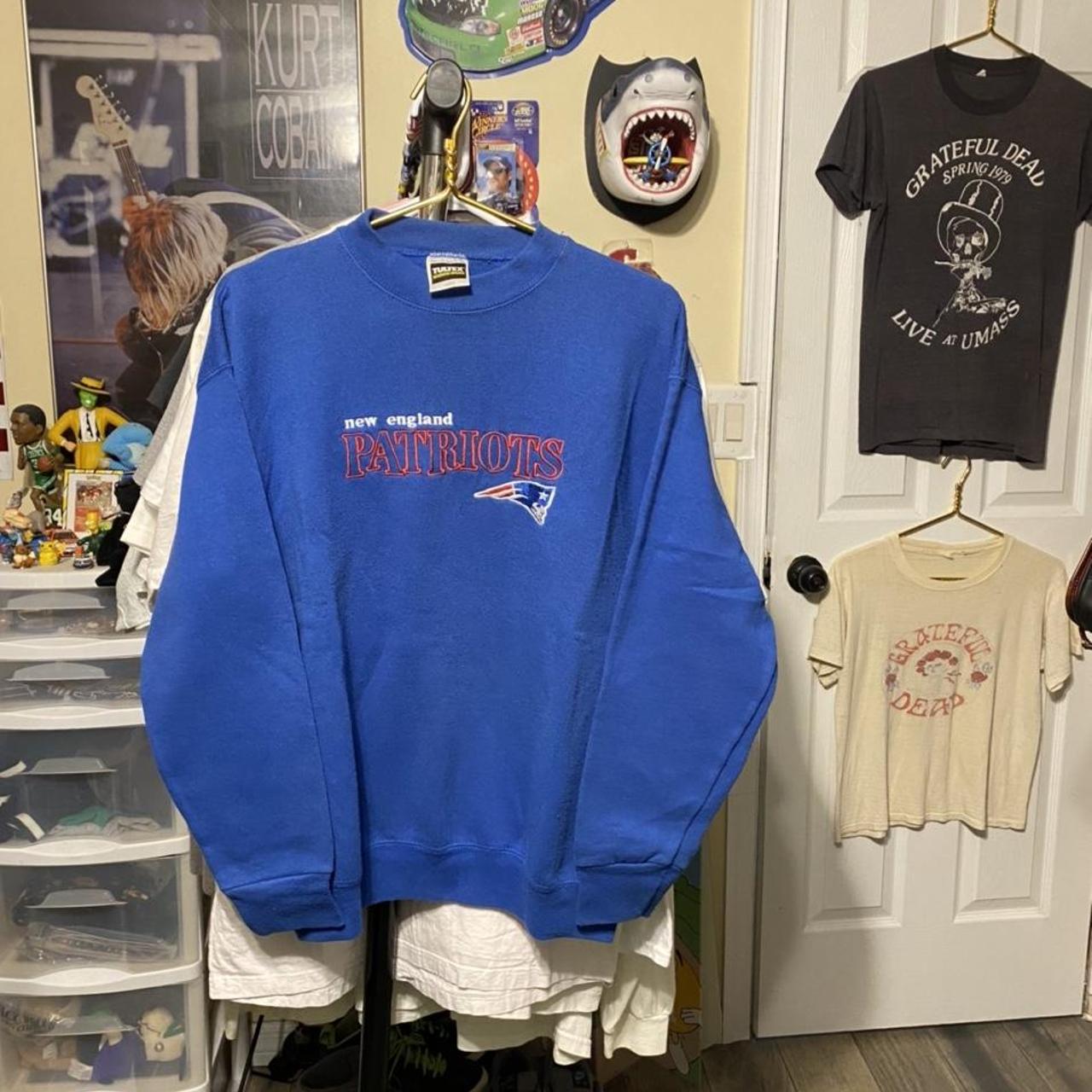 Vintage New England Patriots crewneck sweatshirt - Depop