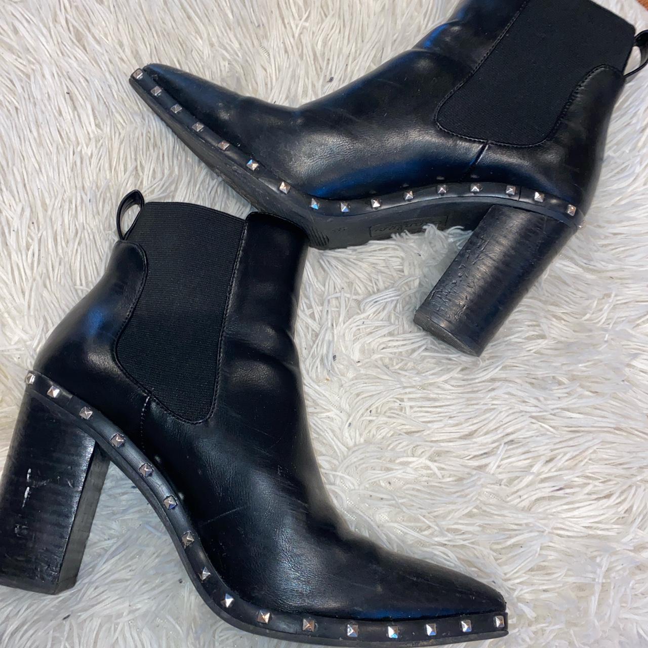 slim black ankle boots