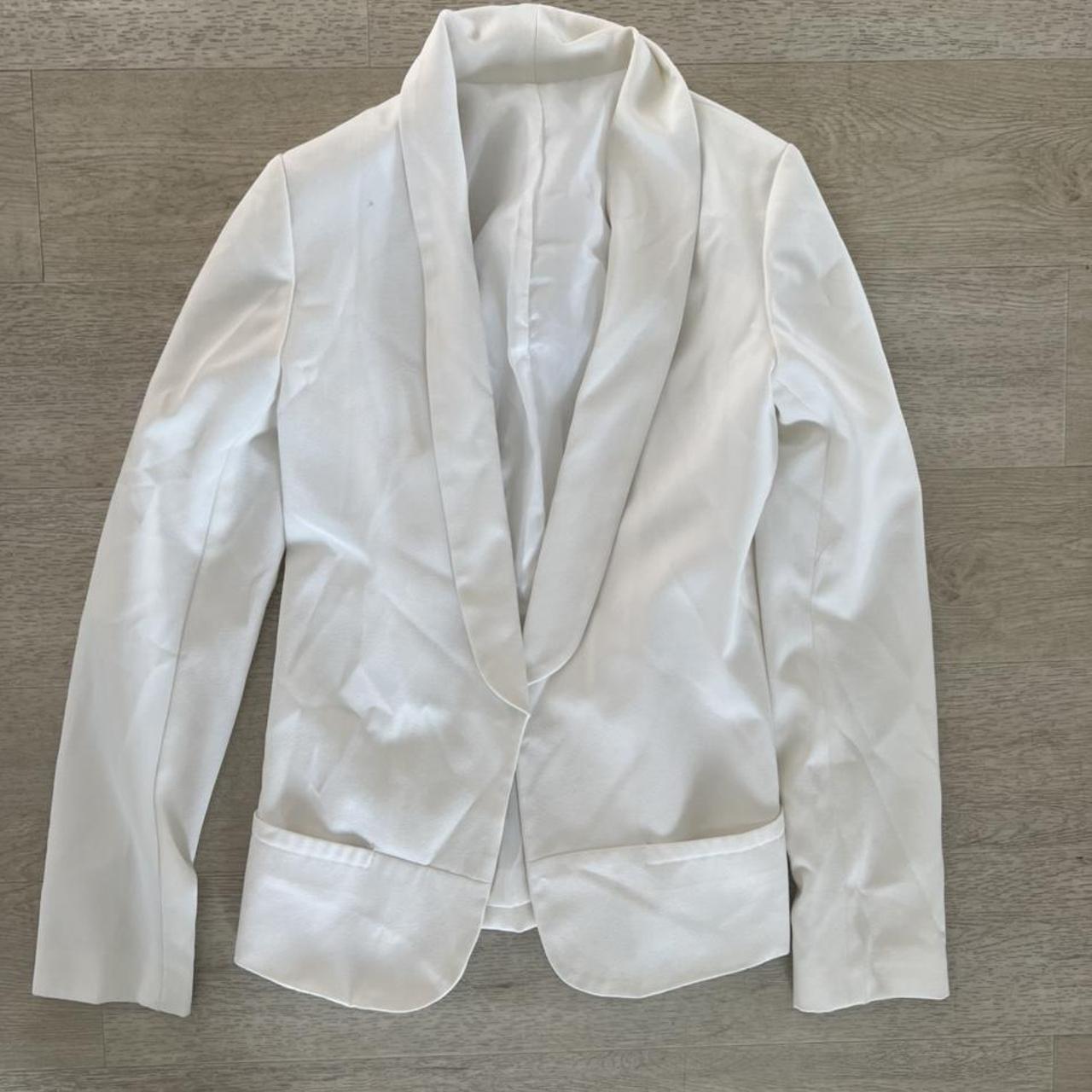 vintage white blazer