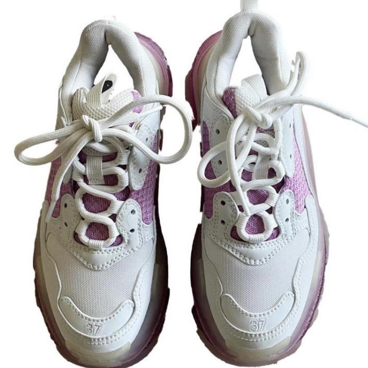 triple s pink and white
