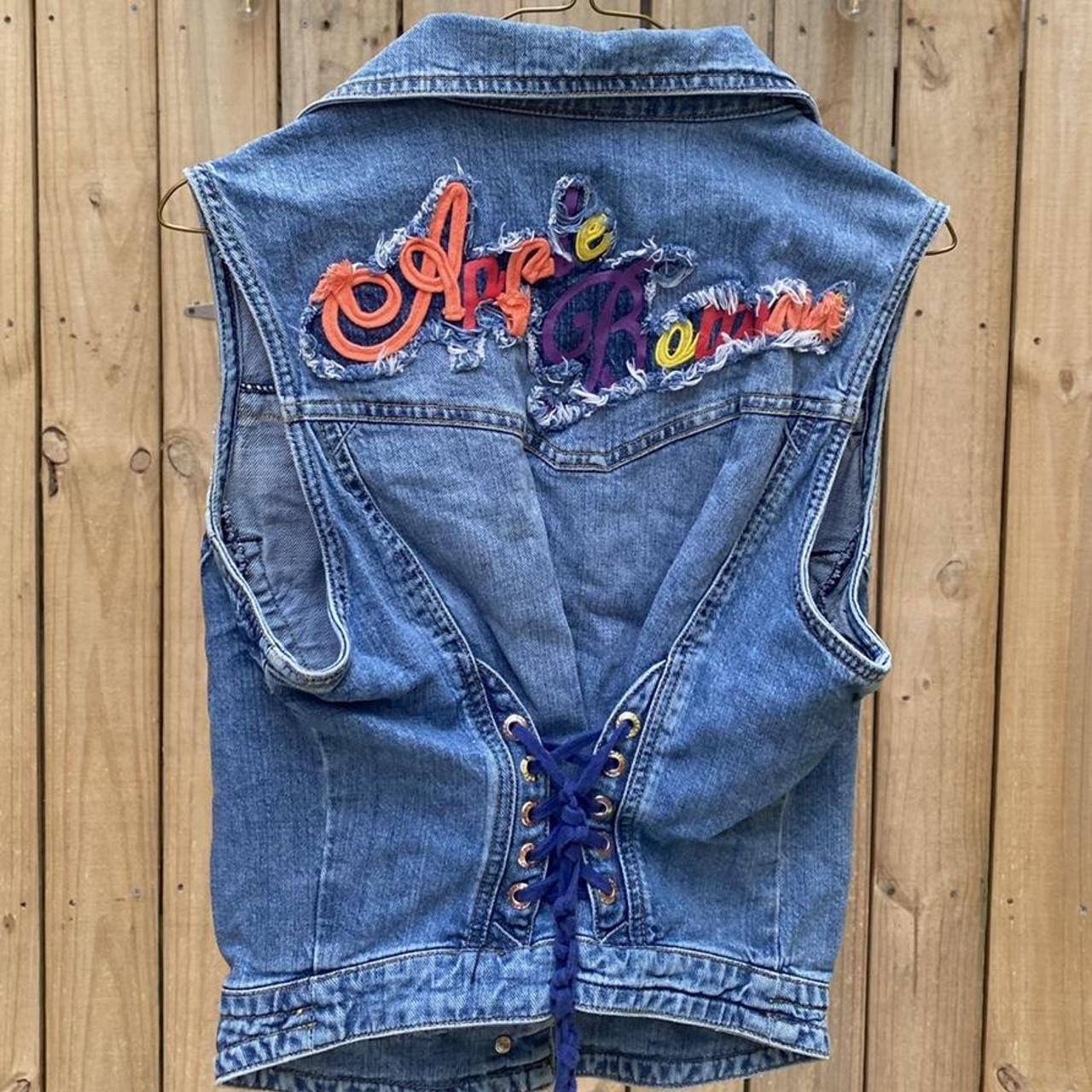 2000s/Y2K Apple Bottom Jeans vest 🪷 Super sexy and... - Depop