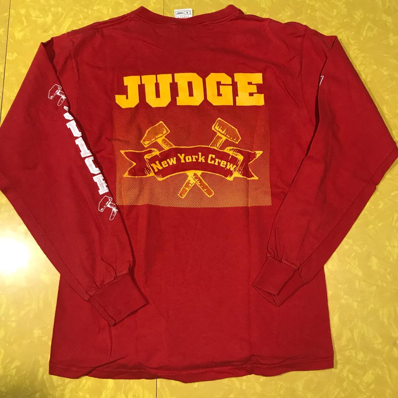 Vintage Judge New York Crew Schism Records Long Sleeve T-Shirt