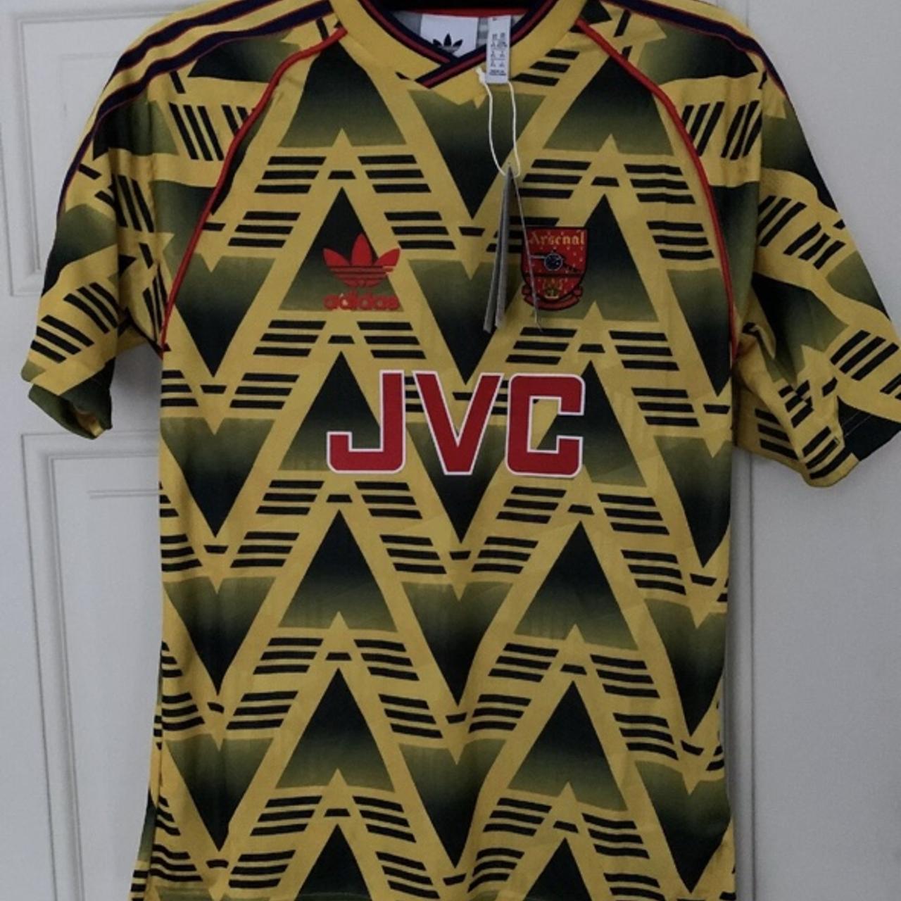 Adidas Retro Arsenal 91-93 Away Jersey Bruised Banana 1991-1993