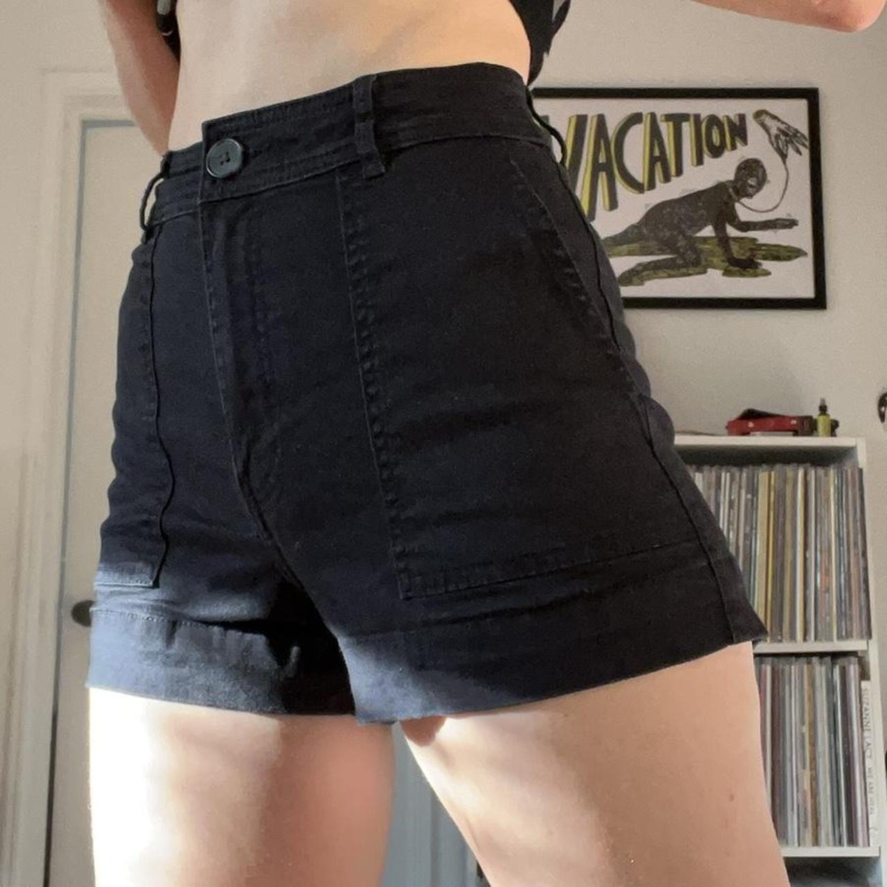 High waisted work on sale shorts