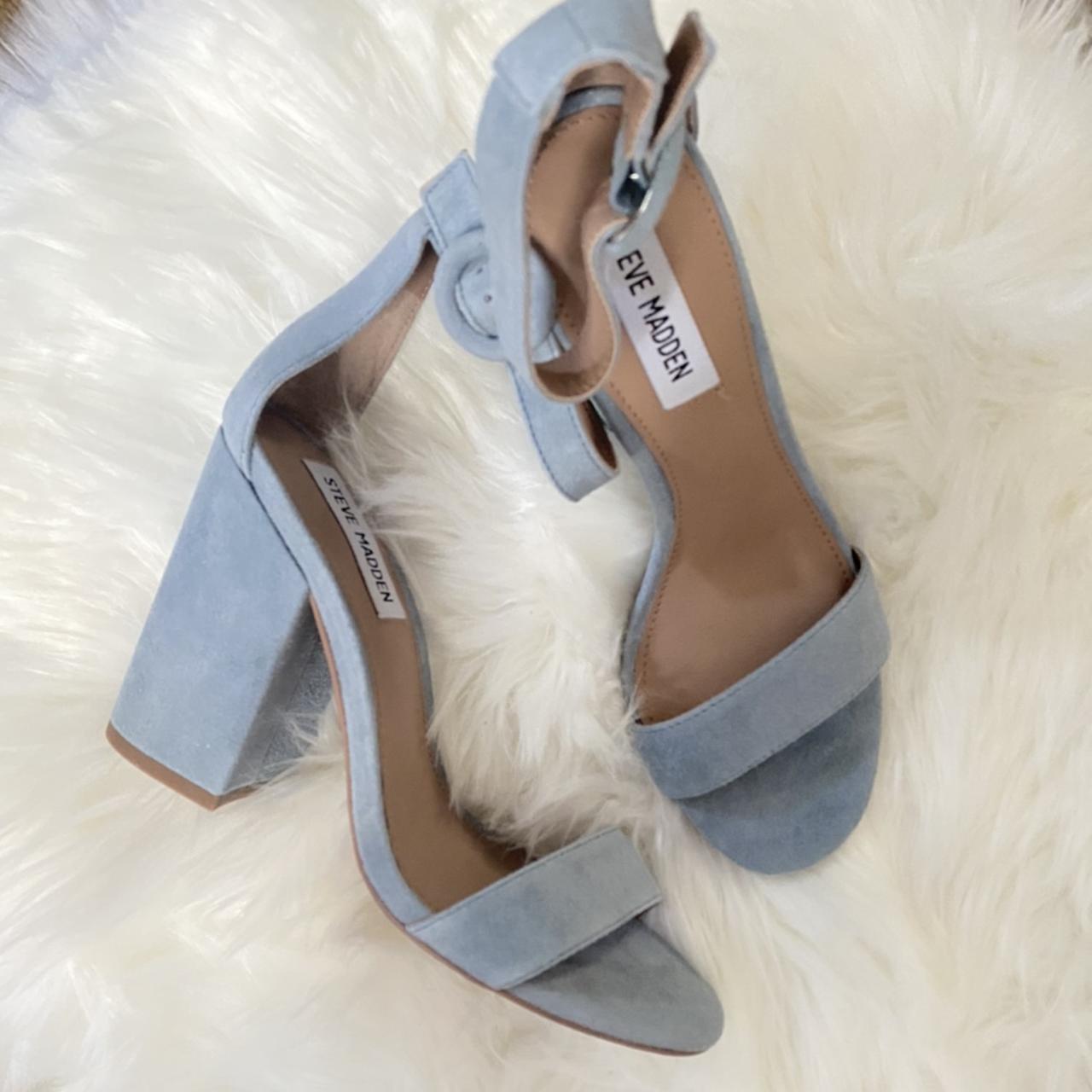 steve madden light blue heels