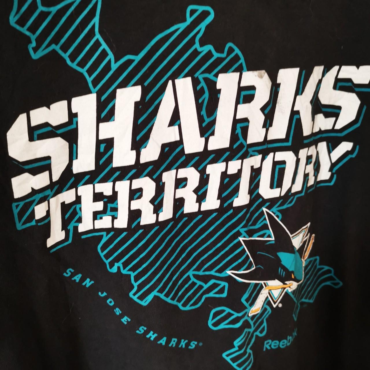 RARE San Jose Sharks Graffiti Promo Jersey! Size - Depop