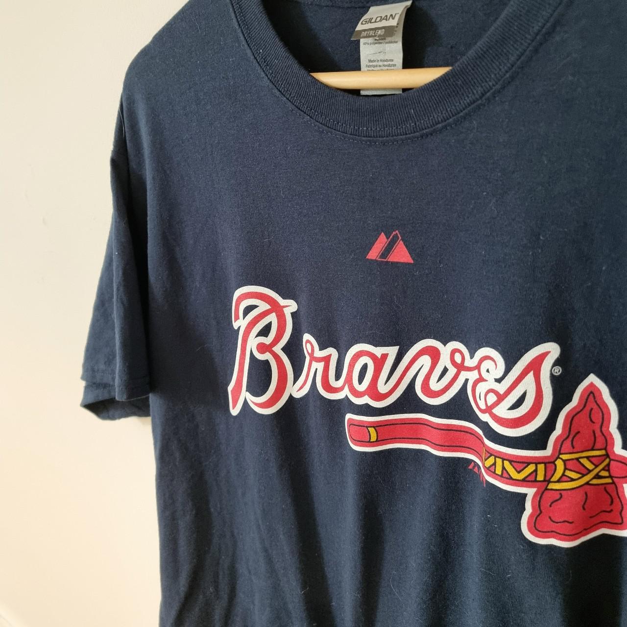 ⚡ Atlanta Braves T Shirt ⚡ Amazing Atlanta Braves T... - Depop