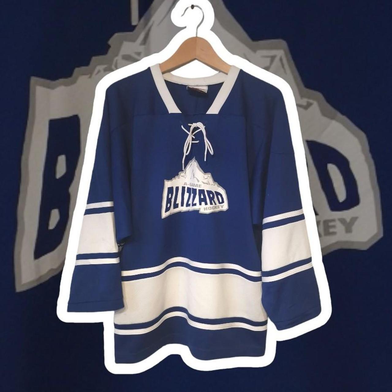 ⚡ Vintage Blizzard Ice Hockey Jersey ⚡ Amazing... - Depop