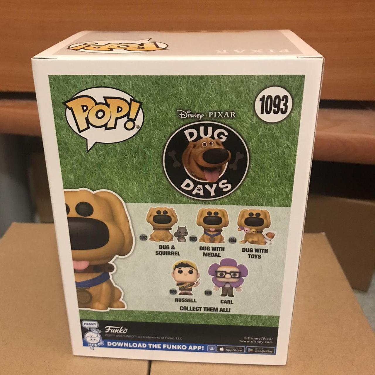 Funko Pop Disney Up Dug Days Dug & Ardilla