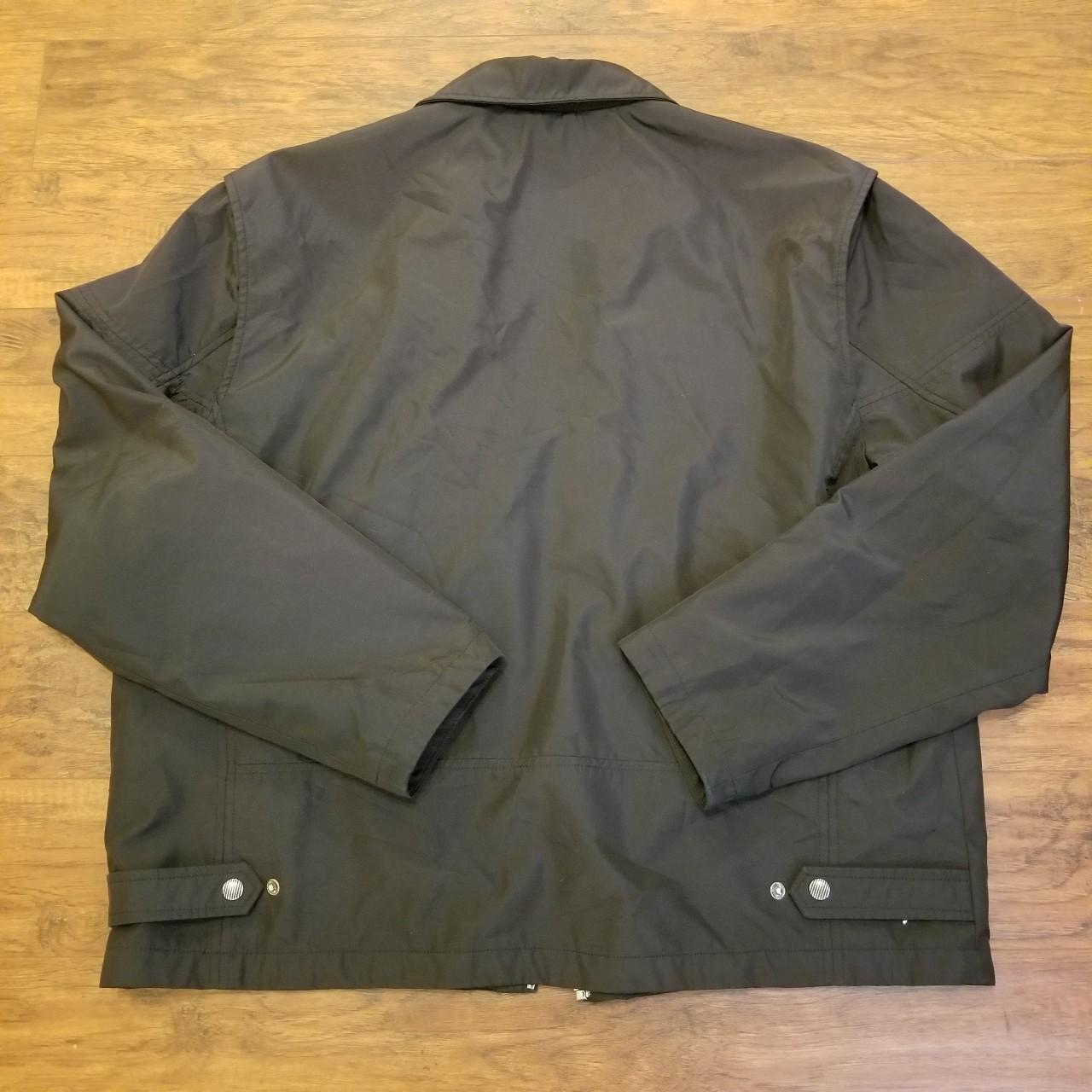 London Fog vintage black harrington jacket. Great... - Depop