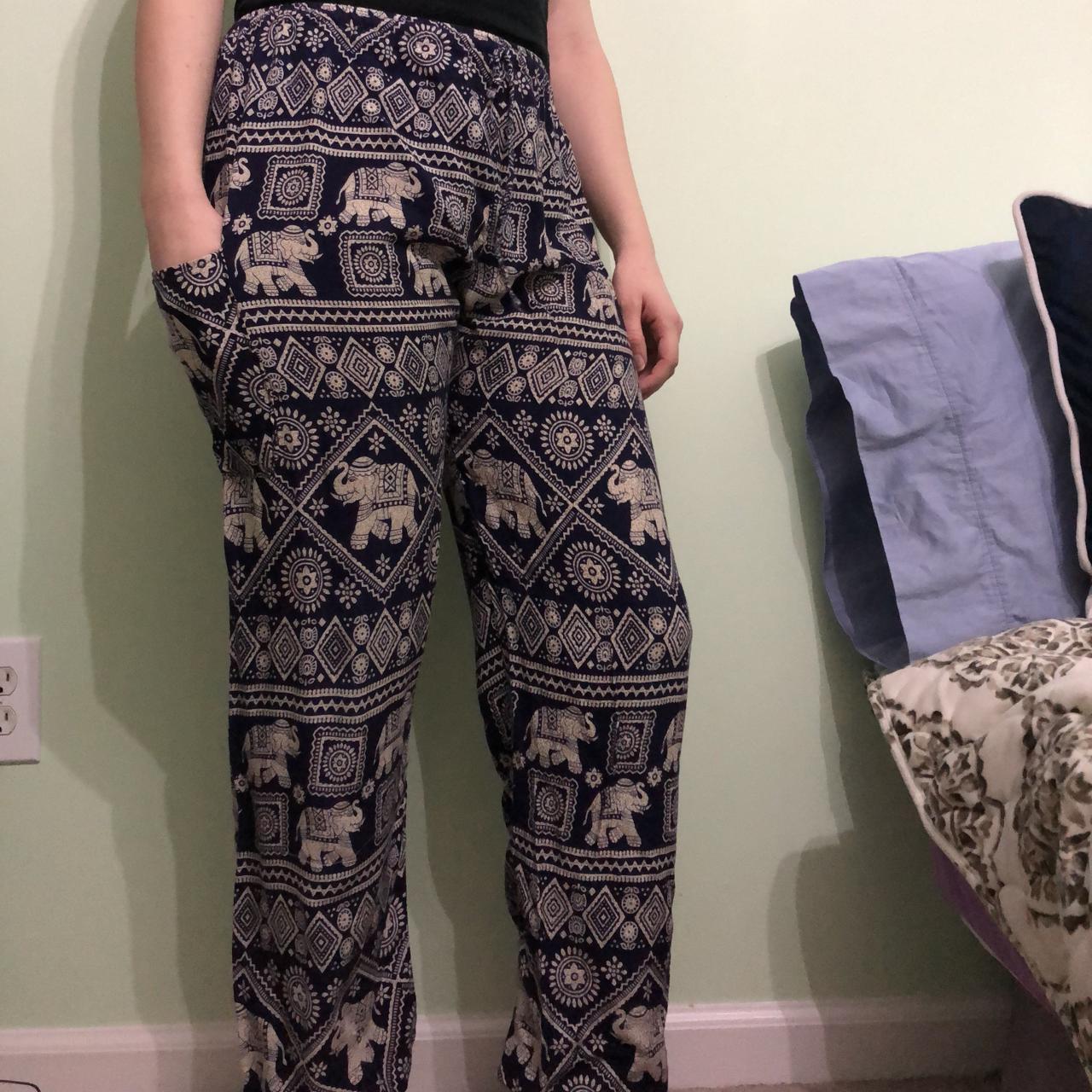 White clearance elephant pants