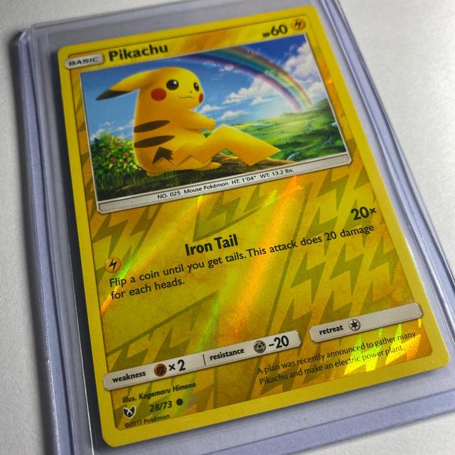 Pikachu - 28/73 Holo Rare Promo - Shining Legends – JAB Games13