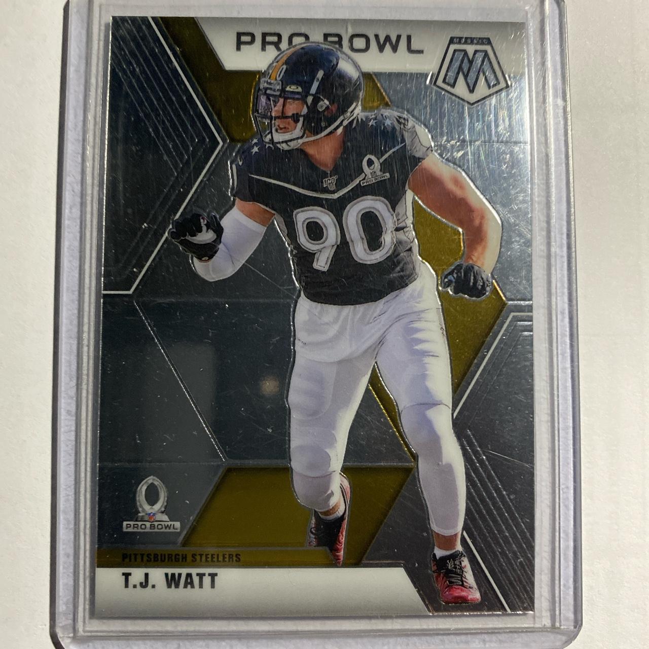 Tj watt jersey -color:black and - Depop