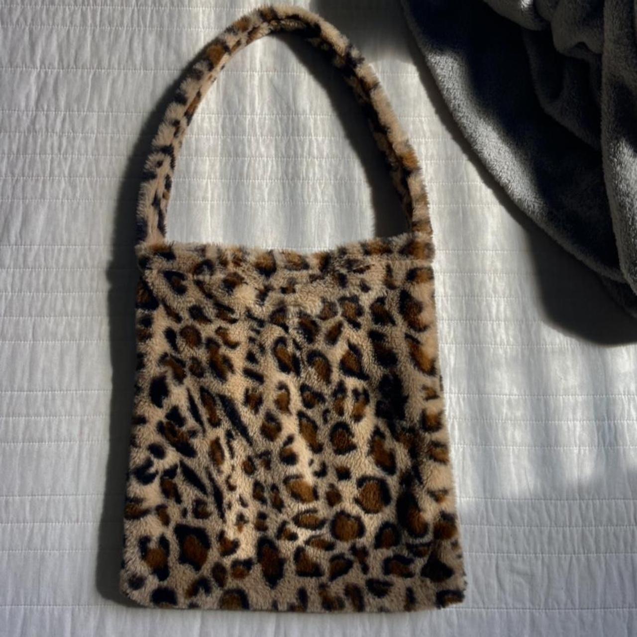 fluffy tote bag depop