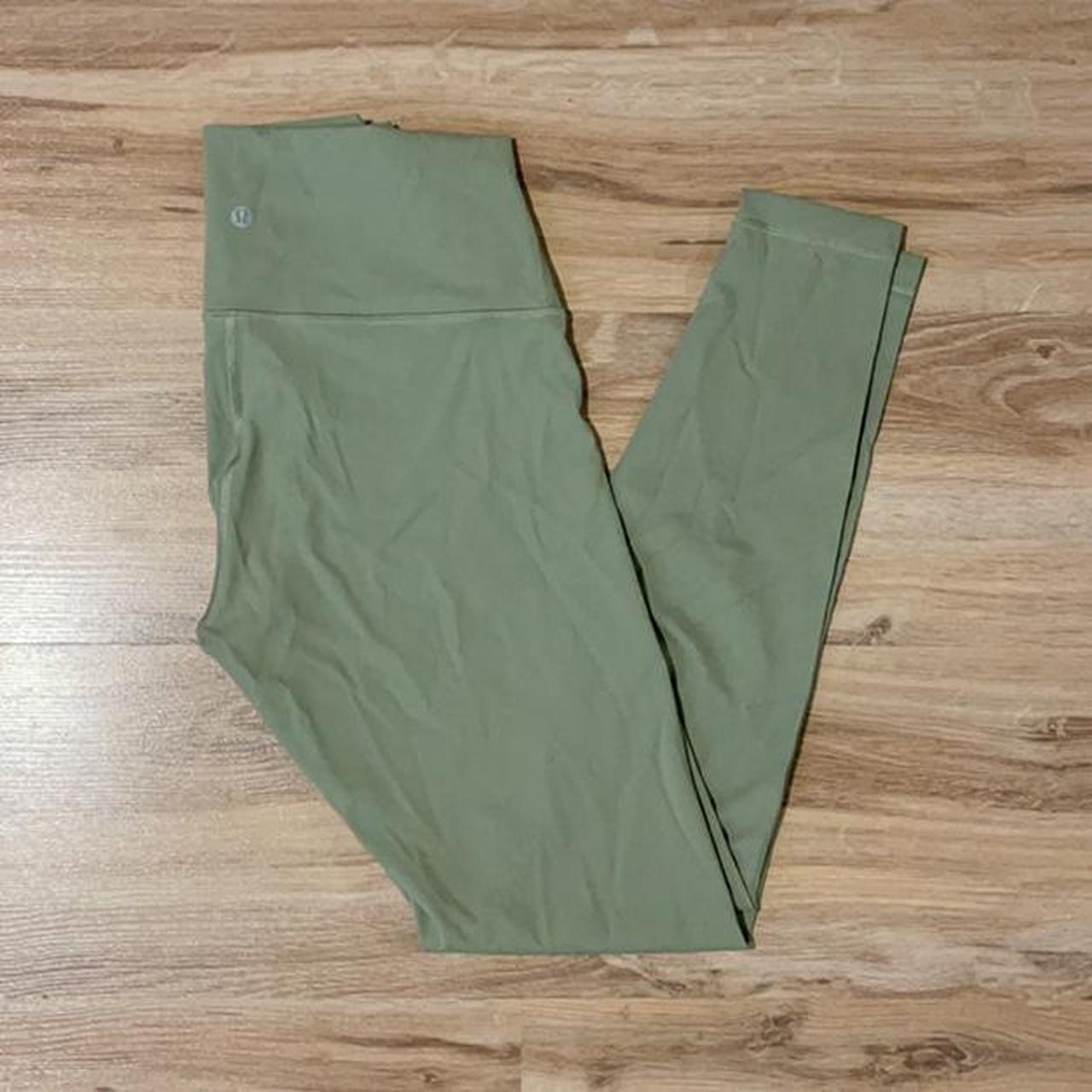 lululemon sage green align leggings