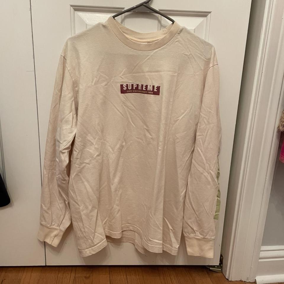 Supreme long sleeve tee shirt, never worn out. In... - Depop