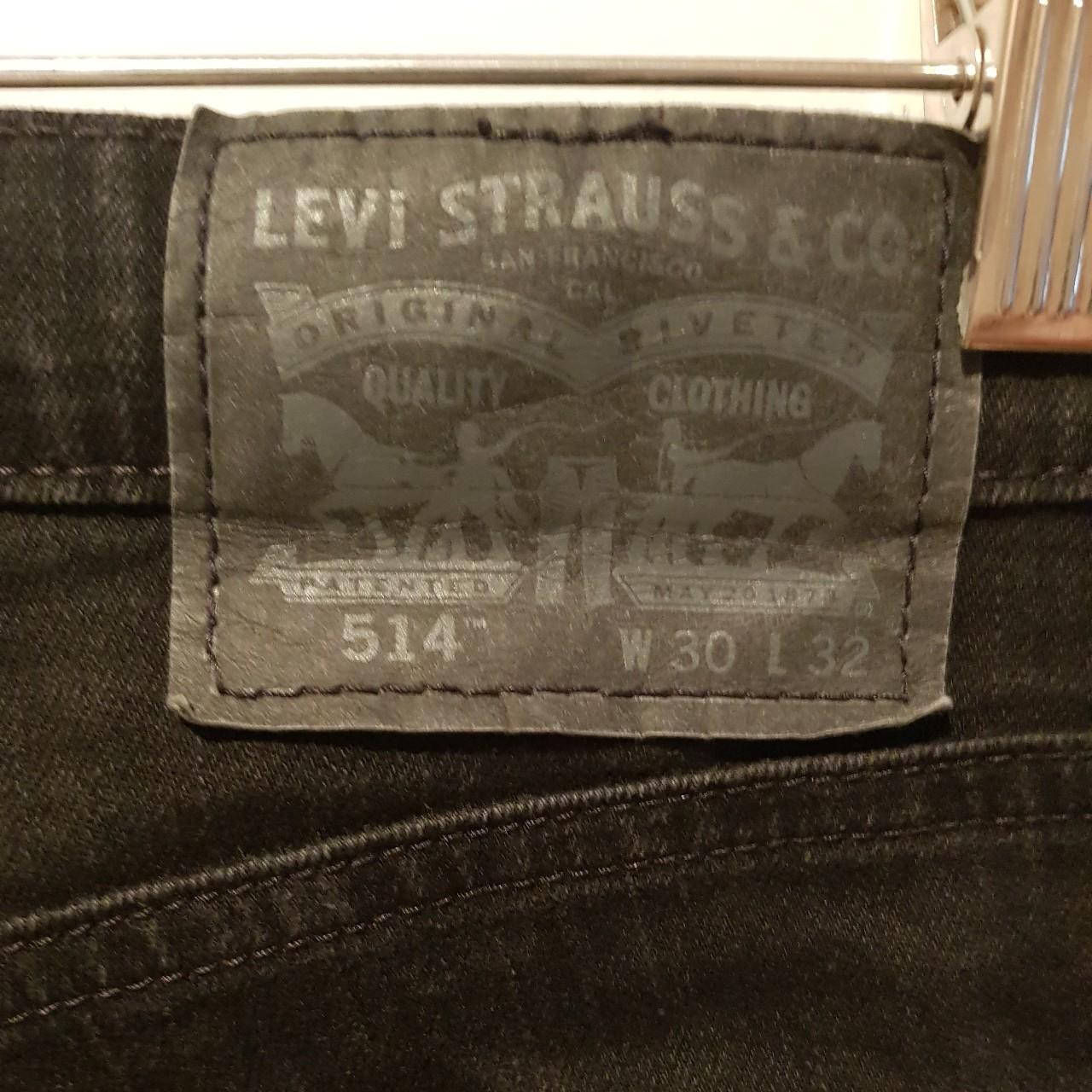 levis 514 black