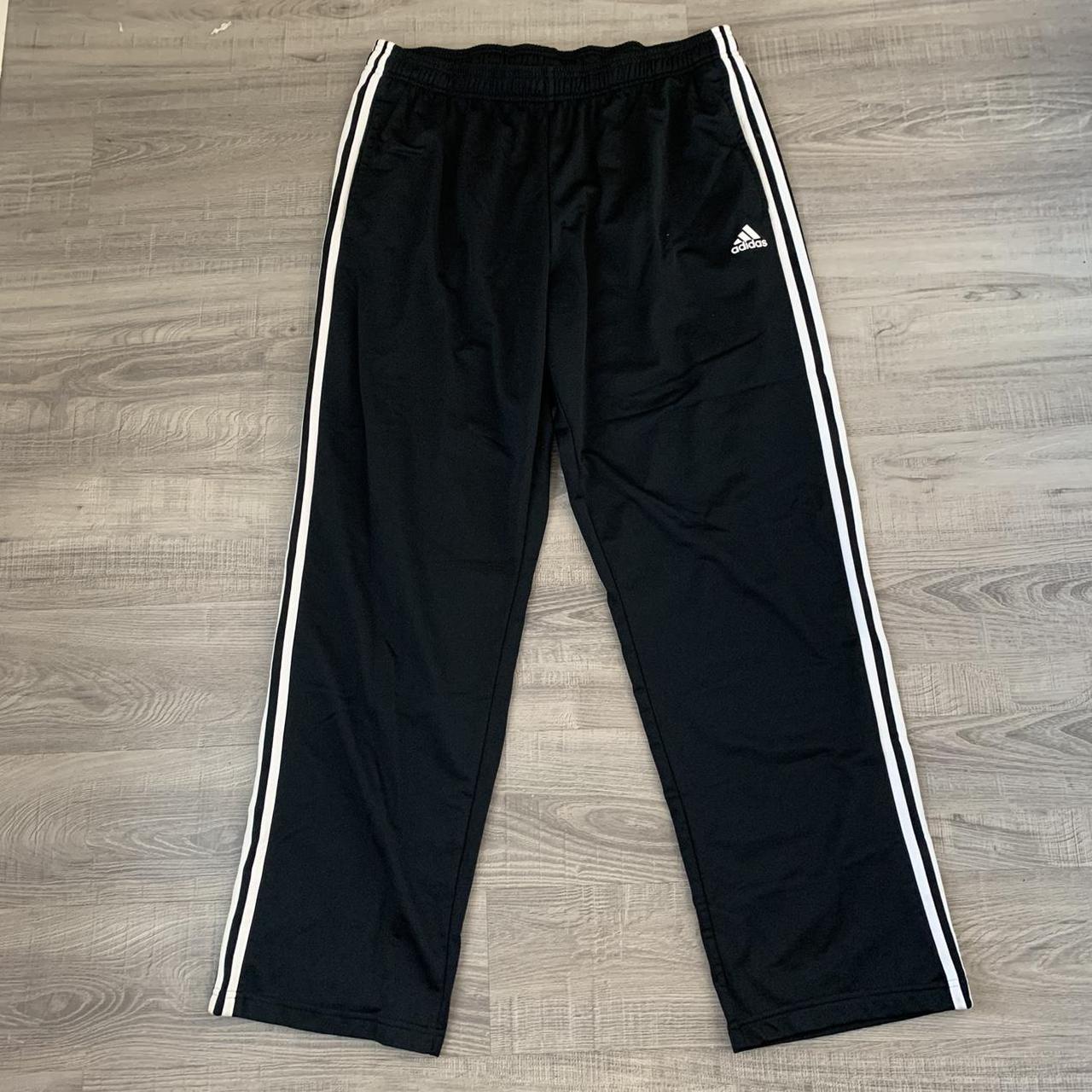 Black Men’s Adidas Soccer Pants Size 2xl #black - Depop