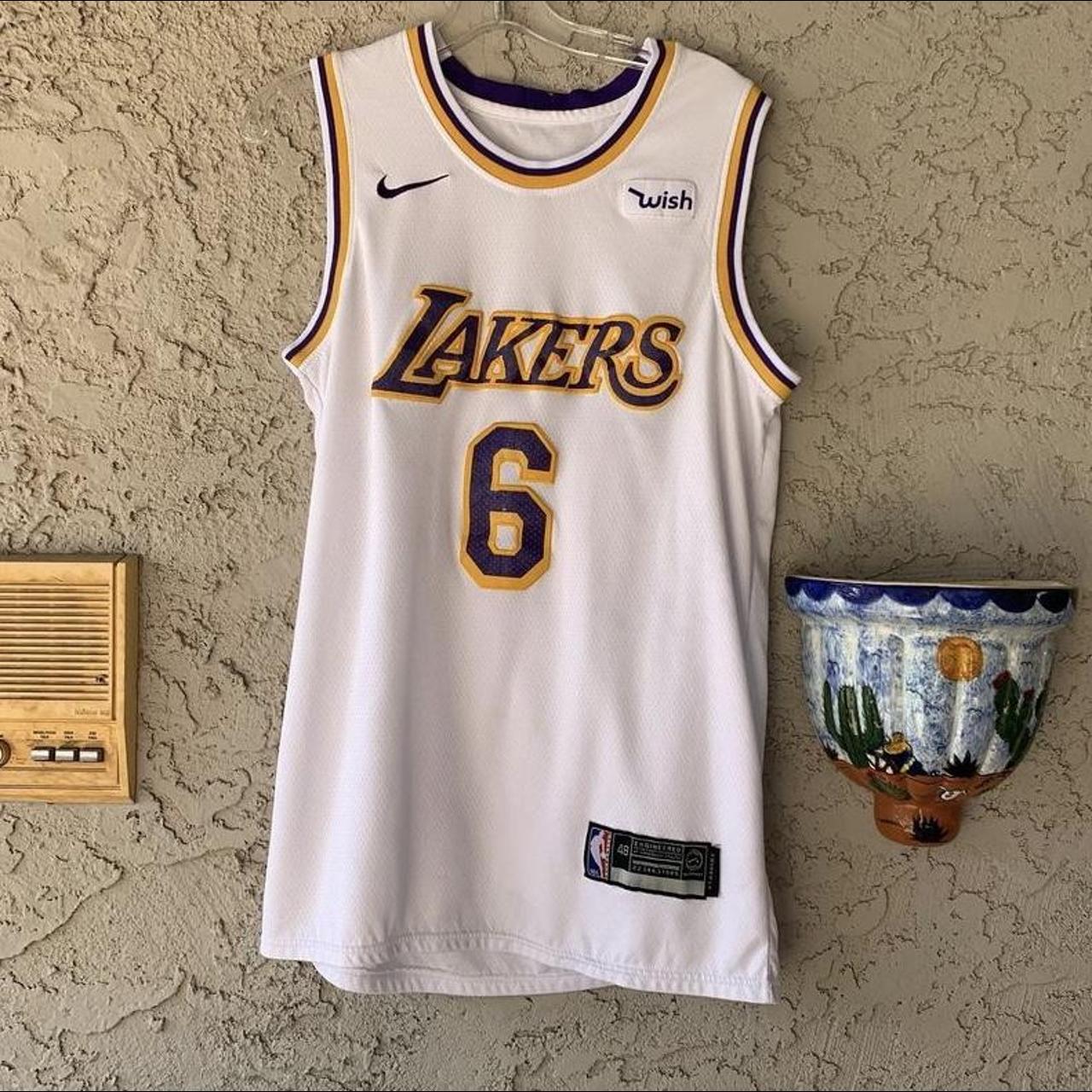 LeBron James #6 Lakers Wish Jersey Size 48 *has some - Depop