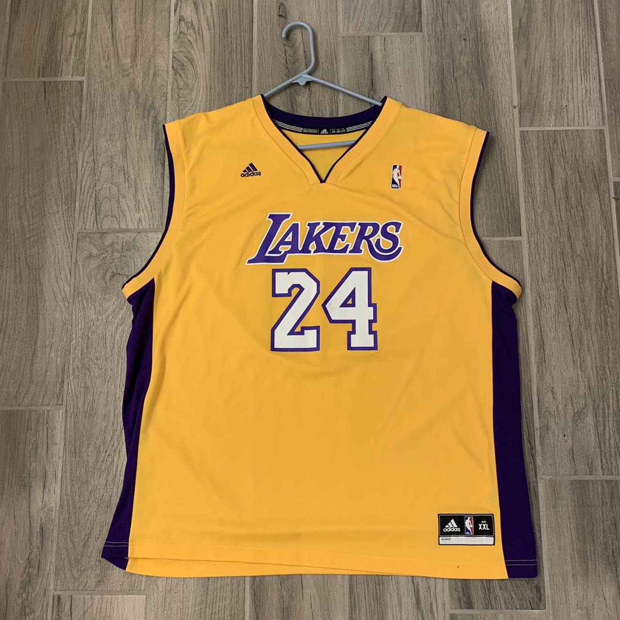 Adidas Los Angeles Lakers Kobe Bryant #24 Basketball Jersey NBA