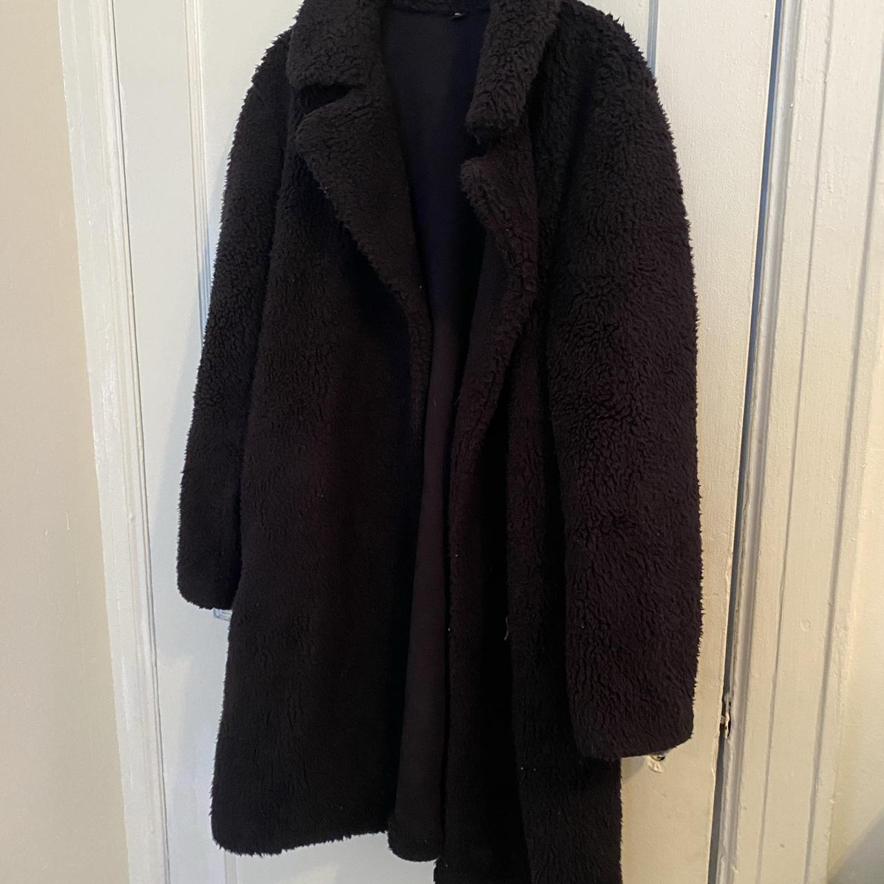 Uniqlo Teddy Coat. Worn a handful of times and is... - Depop