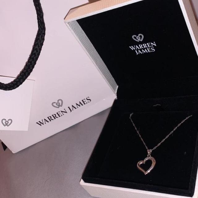 Warren James Jewellers - BETTER THAN HALF PRICE | Heart Necklace Made With  Swarovski® Crystals Supremely crafted pave set Swarovski crystals radiate  from this beautifully sculpted heart necklace, creating a most fabulous