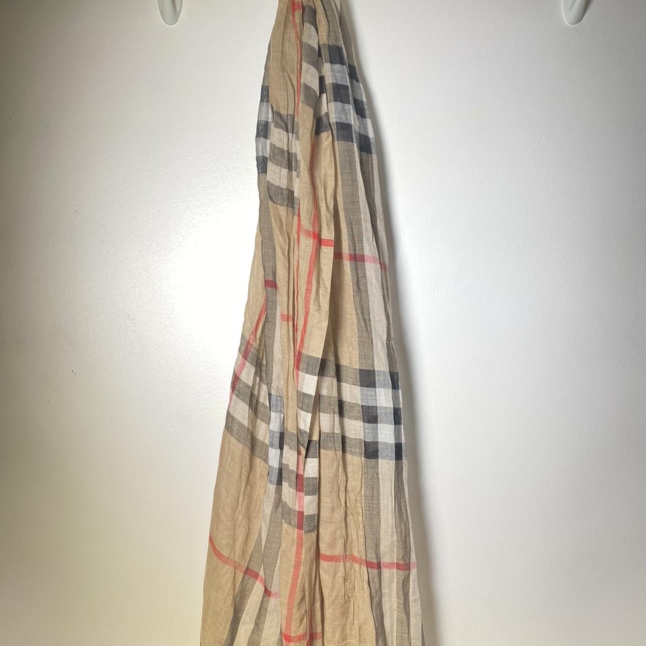 Burberry 2024 scarf depop