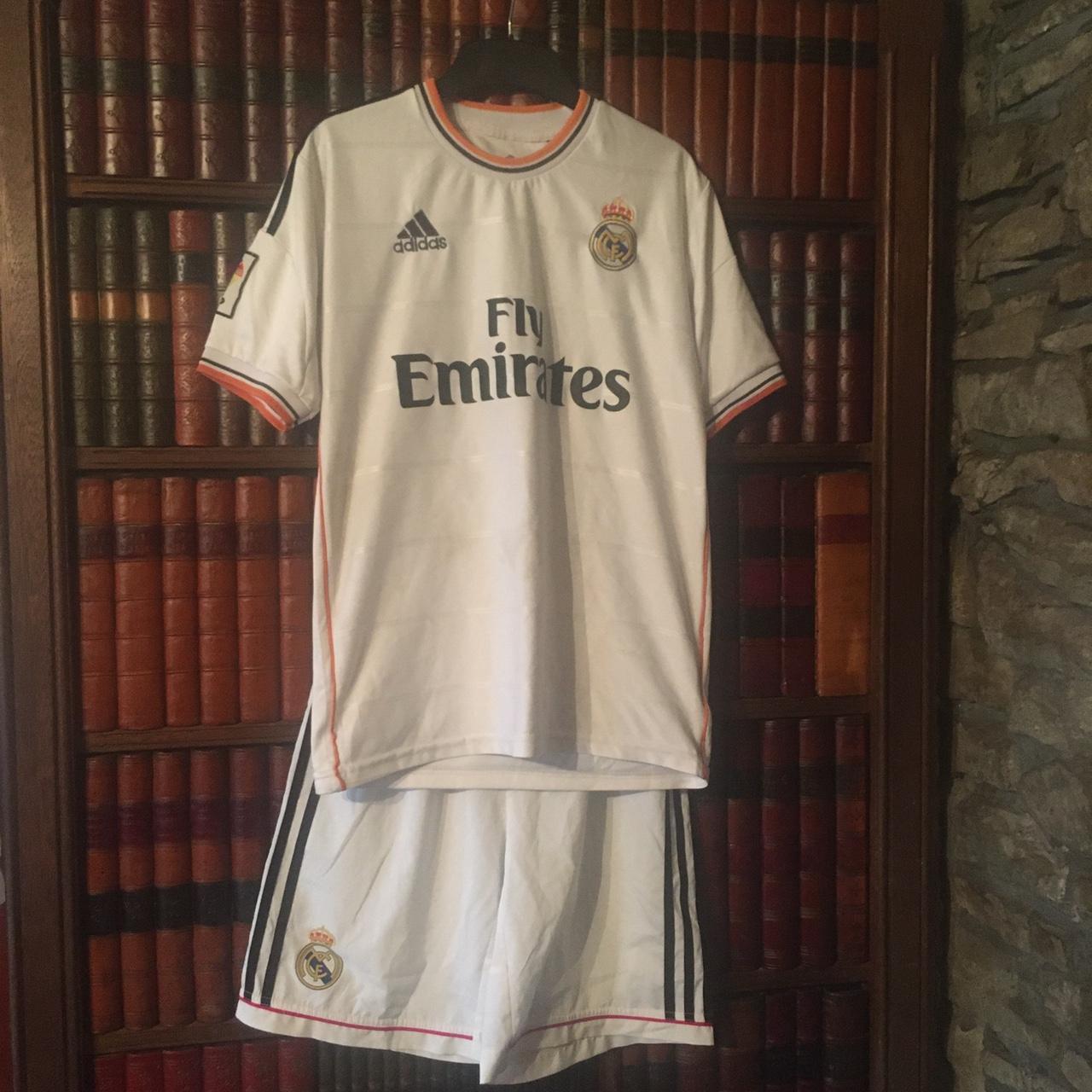 Fantastic football kit Real Madrid Gareth bales... Depop