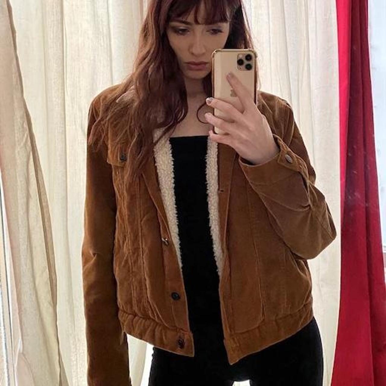 pull and bear brown jacket