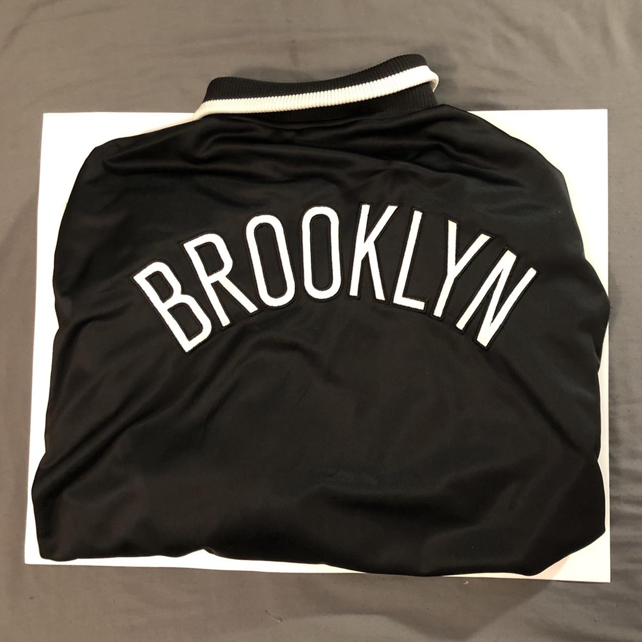 Brooklyn nets warm online up jacket