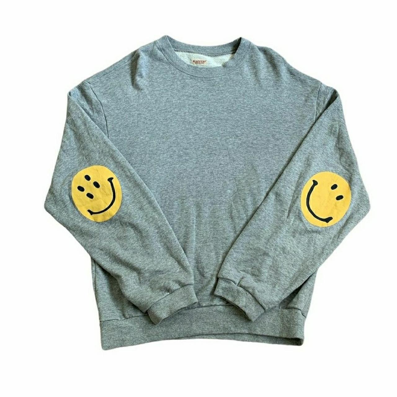 Kapital smiley online crewneck