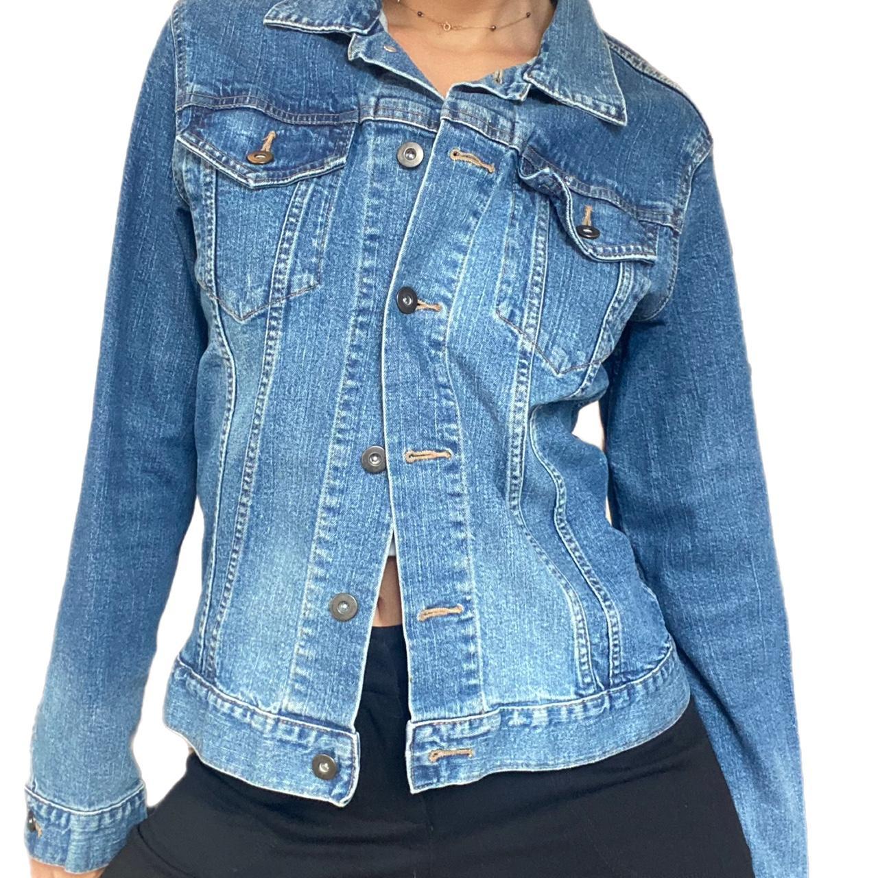 Uniqlo denim discount jacket women