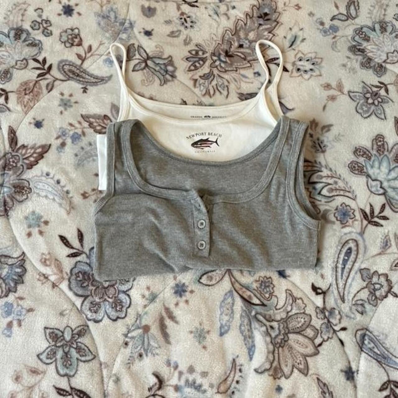 !! 2 pack bundle !! brandy newport tank grey... Depop