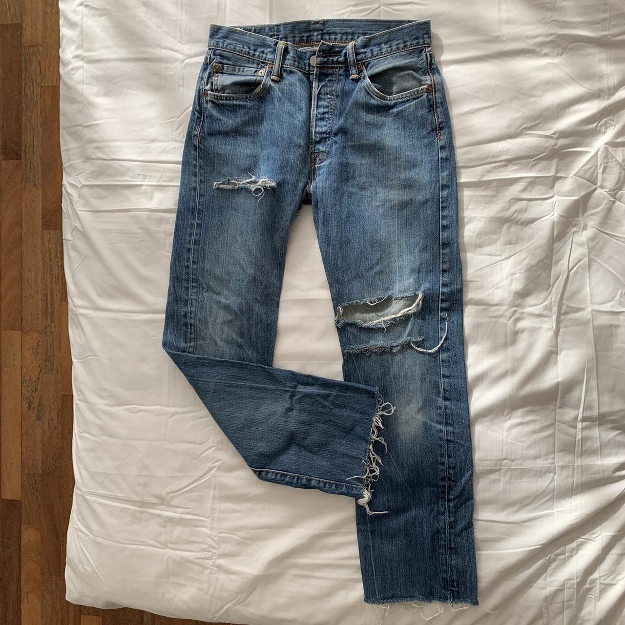 Jeans vita outlet bassa levis