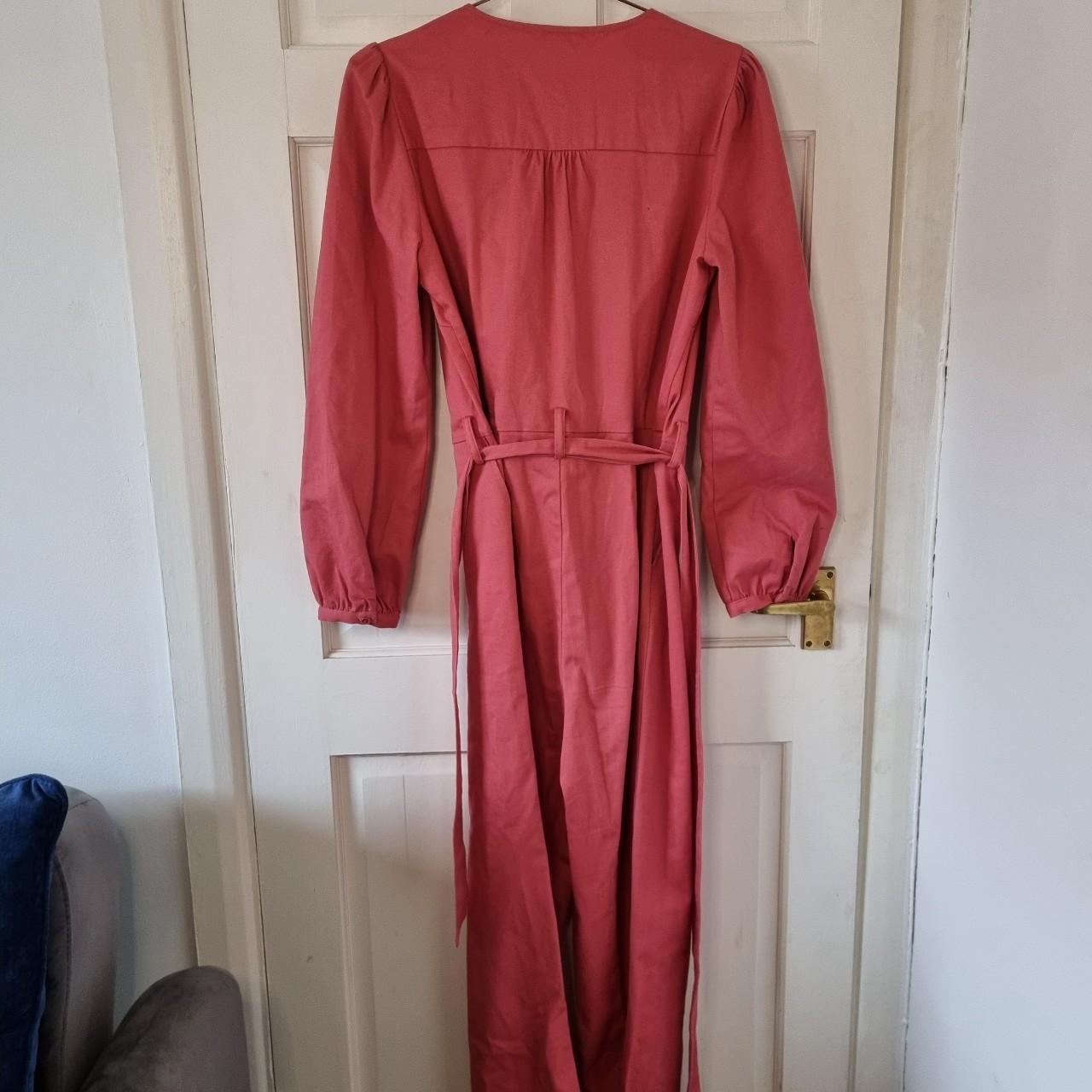 Pink Jumpsuit from Oliver Bonas - worn only a few... - Depop