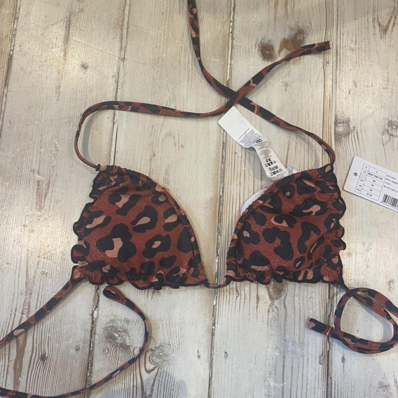 Calzedonia leopard glittery print new with tag - Depop
